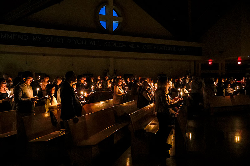 Saint Stephen Easter Vigil Candles